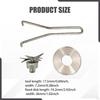 Blender Blade Replacement Kit Kitchen Appliance with Fixing Plate Removal Tool for Food