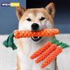1 шт. веревка для укуса моркови, игрушки для собак, безопасные, прочные, плетеные, жевательные игрушки для собак, устойчивые, для чистки моляров щенков, хлопковая веревка