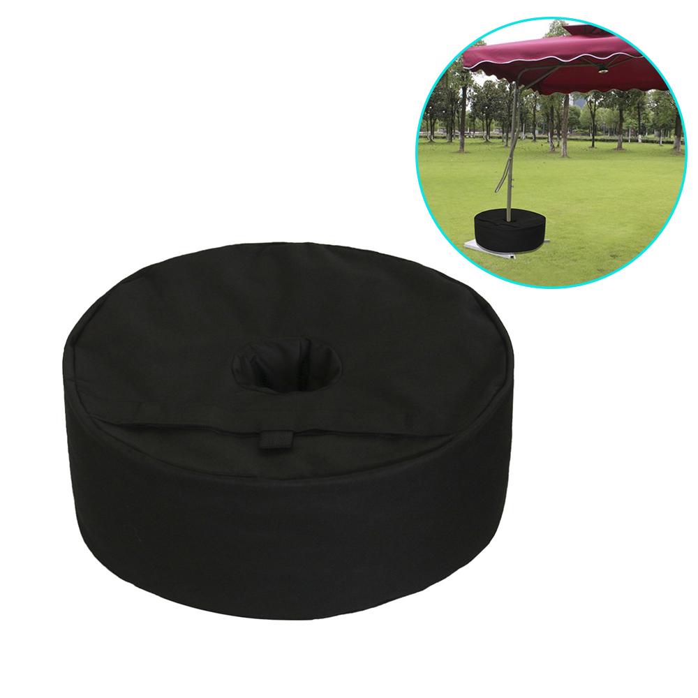Sandbag for Umbrella Base Canopy Weight Bag 18.9" Round Sandbags for Outdoor Sunshade Beach Tent Camping Hiking Canopy