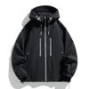 Casual Jacket Men and Women Spring and Autumn Outdoor Hooded Waterproof Loose Versatile Jacket Couple Top Coat Men