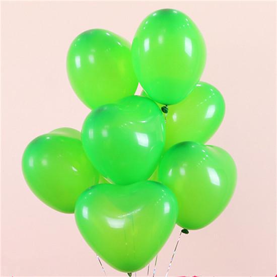 10 шт., латексные шары с красным сердцем, воздушный шар с днем ​​рождения, украшения для дня рождения, детский свадебный шар