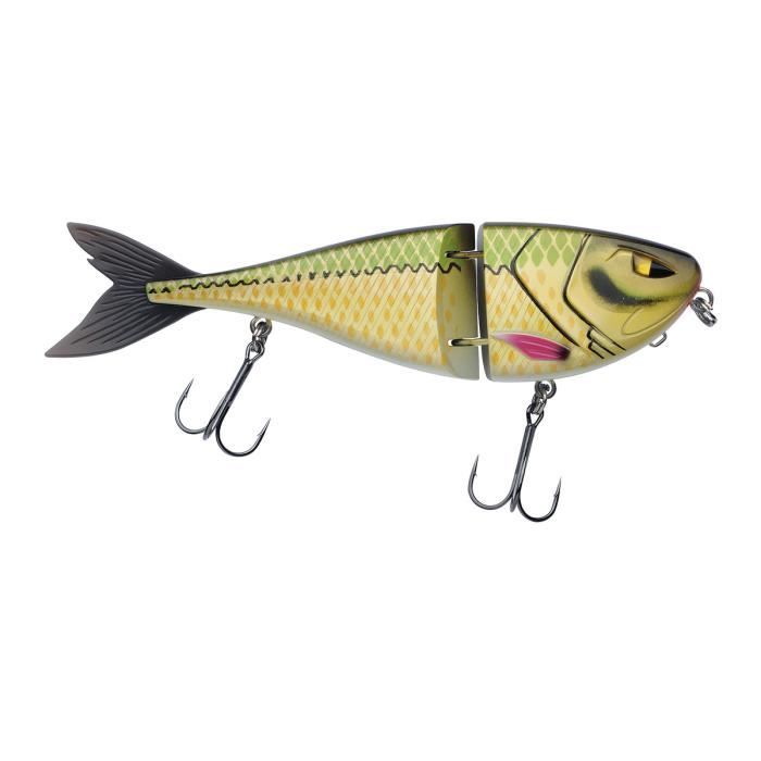 Berkley Zilla Jointed Glider 13,5 Cm Ayu Green Leurre Minnow Jerk Pêche Spinning et Casting