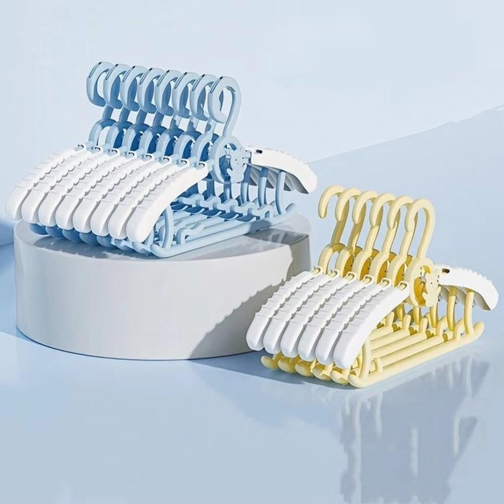 10 Pcs Extendable Baby Clothes Hanger Anti Slip Infant Clothing Hanger  Household Use
