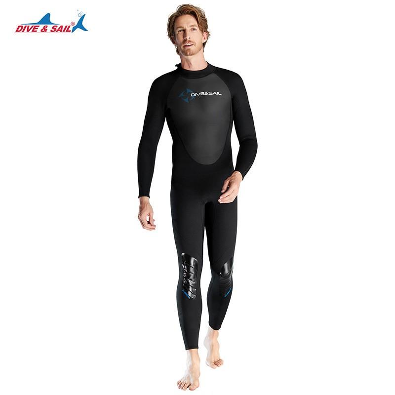 Mens 3mm Full Wetsuit Scuba Diving Snorkeling Surfing Swimming Warm Thermal Neoprene Suit
