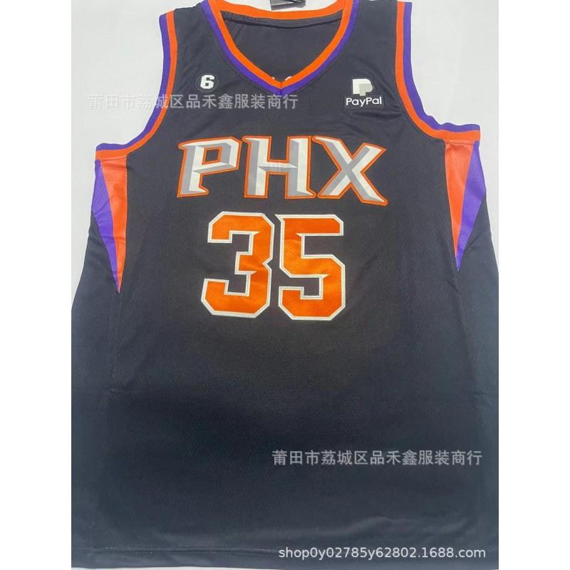 Баскетбольная форма Phoenix Suns 1 Devin Booker 35 Kevin Durant City Edition