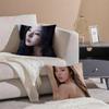 singer soulful WWheein JJung WWheein Cushion Cover Throw Pillow Cover Hidden Button Durable Polyester Chair Cushion