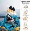 1pc Shark Printing Lightweight Flannel Blanket, Comfortable and Warm Blanket, for Camping Sofa Bed and Couch Office, Gift