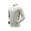 Under Armour SS25 Серия Commute Уличная Дышащая Удобная Футболка с Воротником-стойкой и Длинным Рукавом Мужская Топы Молочно-белый 15117217-0111