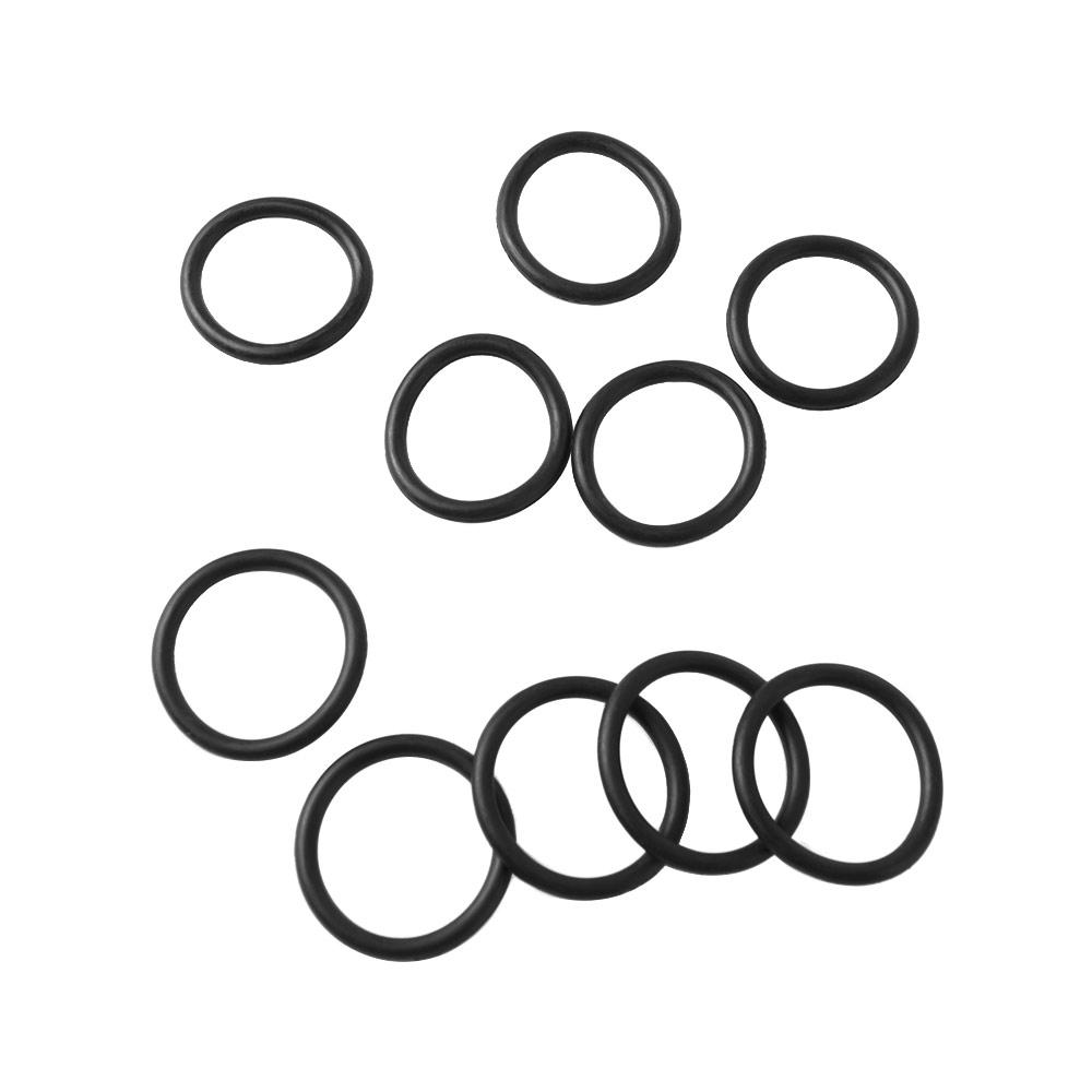 400Pcs 24 Sizes Rubber O-Ring Gasket Durable Heat-resistant Air Conditioning Compressor Seals Wear-Resistant with Storage Box