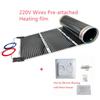 Wires Pre-attached for Heating Film 220V in-Floor Warm Mat with Thermostat Uniform Heating