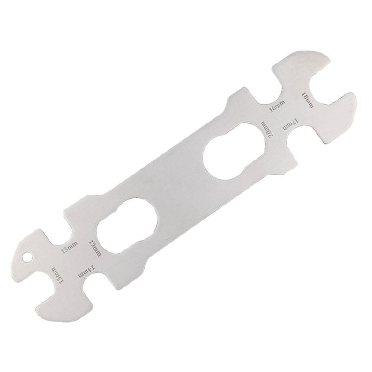 8 in 1 Porous Hexagon Wrench Steel Multifunction Wrench Flat Hexagon Wrench