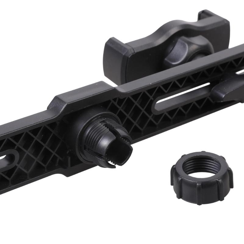 Double Device Mobile Holder For Smartphones Tablets 4.5 11 Inch 1/4 17mm Tripod Mount Stable Rotating Base For Video Recording Navigation