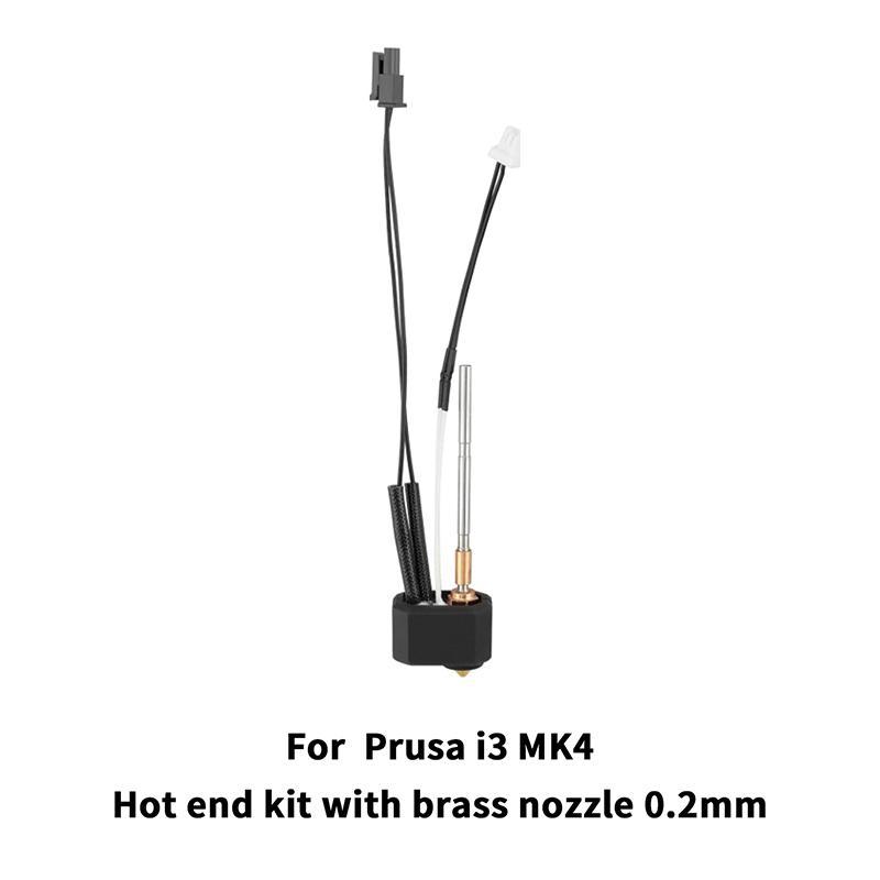 Для Prusa I3 MK4 Хот-энд Экструдер Печатающая Головка Комплект Нагревательный Картридж Нагревательный Блок Закаленная Сталь Сопло Для Prusa I3 MK4