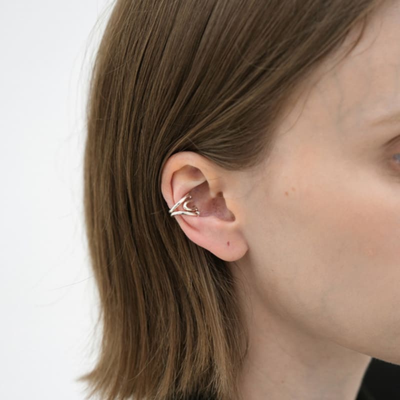 REINDEER OBJET PLAIN ear cuffs (3 types)