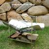 Ultra-Light Foldable Portable Barbecue Fire Pit and Stove