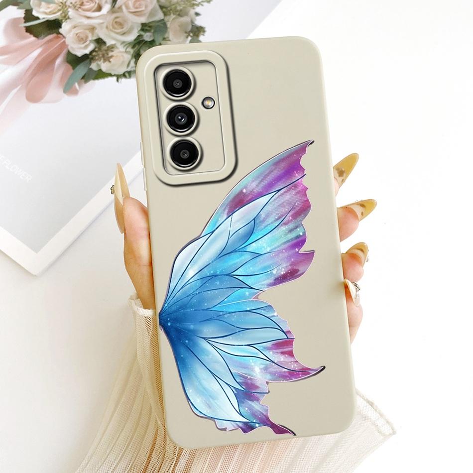 Для Samsung Galaxy A05s A05 Милый Кот Цветок Мультяшный Чехол для Телефона Для Samsung A05 A 05 05S A05S Ударопрочный Мягкий Силиконовый Чехол