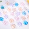 Mochi Ice Block Stress Ball Toy Cube Cat Claw Stress Relief Squeeze Toy Kawaii Transparent Fidget Toy Mini Squishy Toys