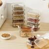 Transparent Sealed Jars Stacking Kitchen Sealed Boxs Durable Food Storage Box