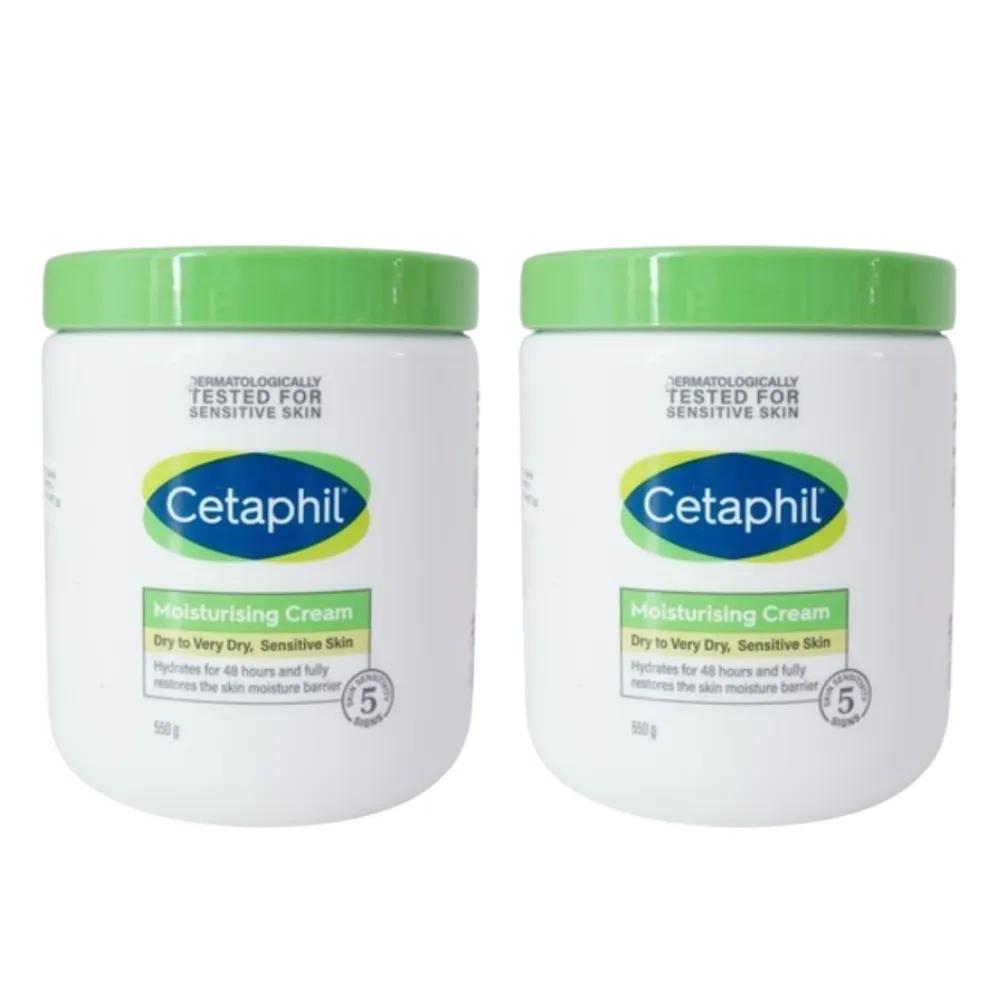Cetaphil Moisturizing Cream 550g x 2