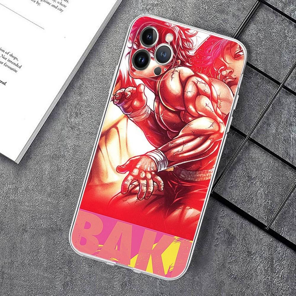 Чехол для телефона Hanma Baki Grappler для iPhone 15 14 11 12 13 Mini Pro XS Max Чехол 6 7 8 Plus X XR SE 2020 Funda Shell