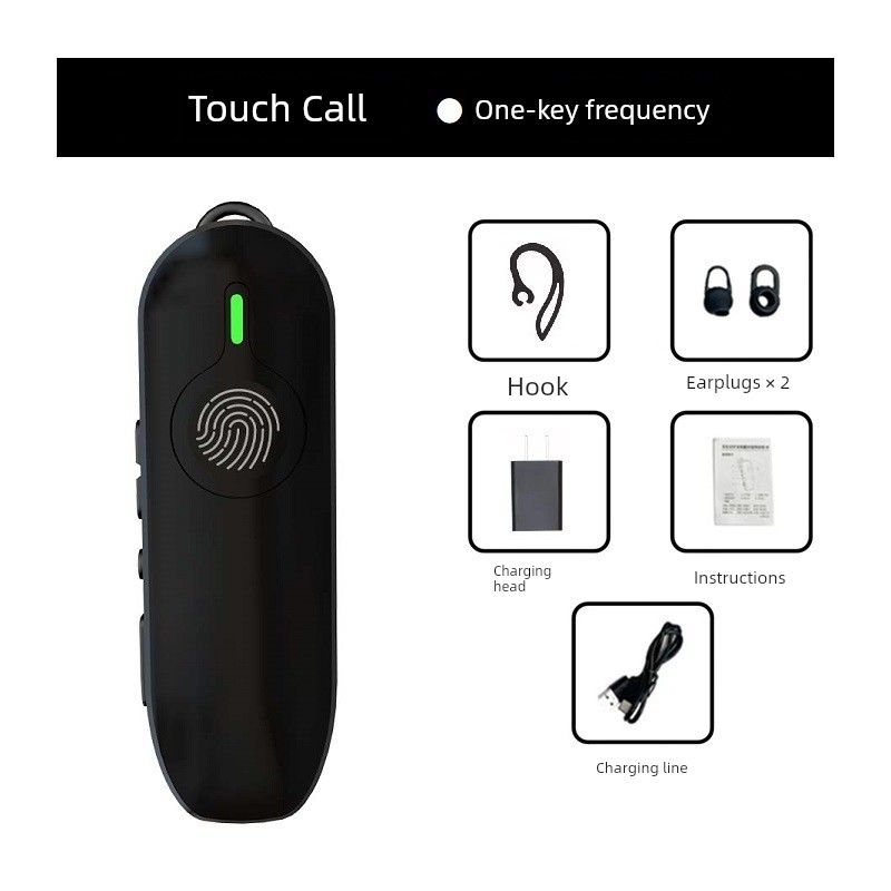 Ear-Hook Bluetooth Intercom 2026 New Model Wireless Small Headset for Beauty Salons, Hair Salons, Restaurants, Hotels