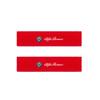 OUVKF1 Car Seat Belt Protect Shoulder Pad Cover Headrest Neck Pillow for Alfa Romeo 4C 159 Spider Giulia Giulietta 156 Tonale Mito 147