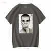 VTG Sinead O Connor smoking T shirt Short sleeve All sizes Te57379875 vintage Washed Slightly Top For Everyday Wear Casual Soft
