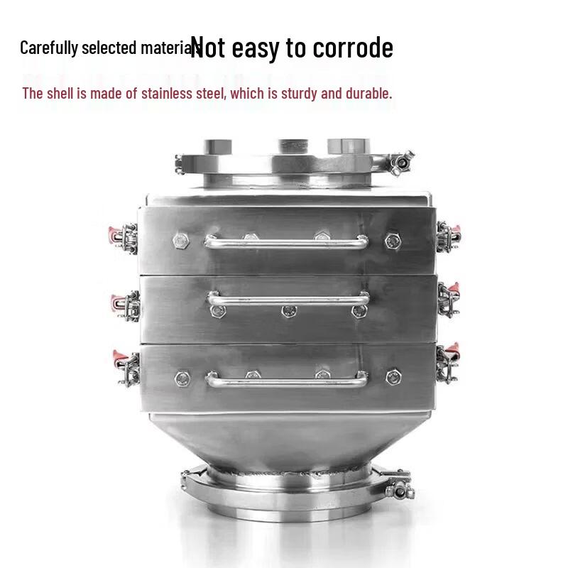Qiuqiao Stainless Steel Drawer-Type Food-Grade Dry Powder Magnetic Iron Separator Filter