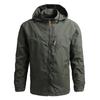 Men's Casual Hooded Jacket - Loose Fit, Perfect for Spring & Autumn.