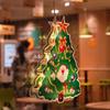 Window Stickers Christmas Atmosphere Curtain Window Decoration Room Decoration LED Lanterns Sucker Hanging Lights