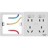 86 Type Multi-functional Five-Hole Wall Socket Converter with Switch and Power Strip