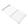 Tension Shelf Adjustable Closet Divider 24cm Width Storage Rack for Cabinet Wardrobe