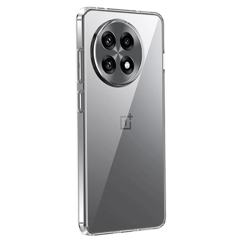 Чехол для OnePlus 13R 5G, кристально прозрачный ТПУ чехол для телефона с защитой от отпечатков пальцев