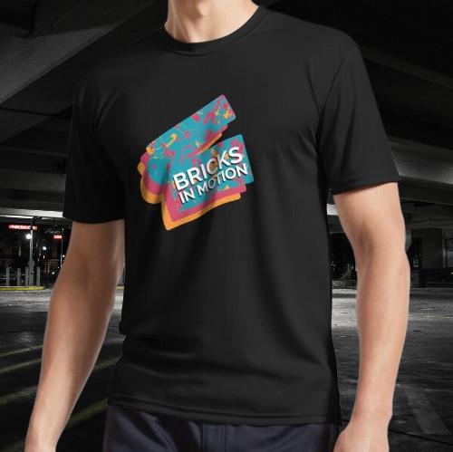 Bricks in Motion Logo Active T-Shirt Funny Size Mode American T-shirt
