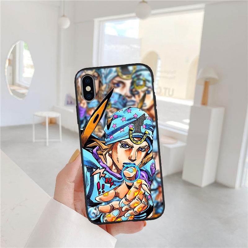 LO56 Чехол из мягкого силикона JoJo's Bizarre Adventure для Xiaomi Poco C40 C50 C51 C55 C65 C71 C75 F3 F5 F6 F7 M2 M3 Pro Ultra