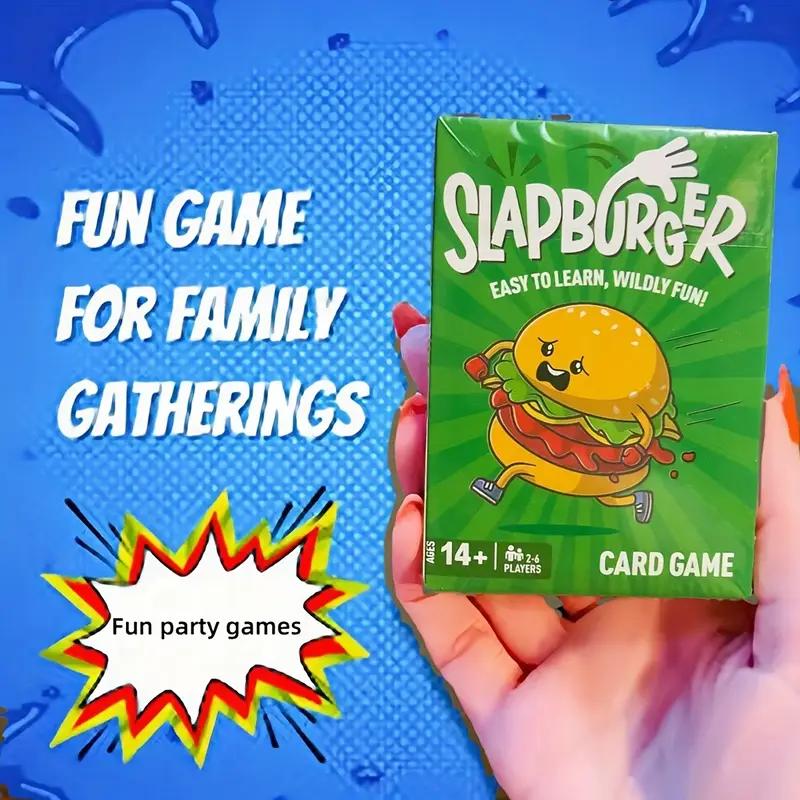 SLAP BURGER - Динамичная стратегическая карточная игра, идеально подходящая для семейного и вечериночного развлечения
