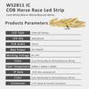 5M 10M 15M Sensor Motion Stairs LED Strip Light Kit 24V COB Water Flow Staircase Step Lighting for Interior Ladder Corridor Lamp