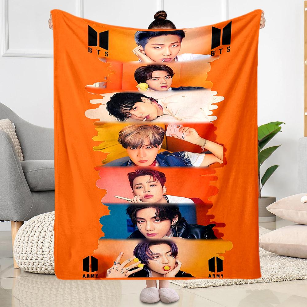 Dynamic Bts Energy Suitable blanket for offices, travel, living rooms also a good gift for friends and family Suitable for all seasons.