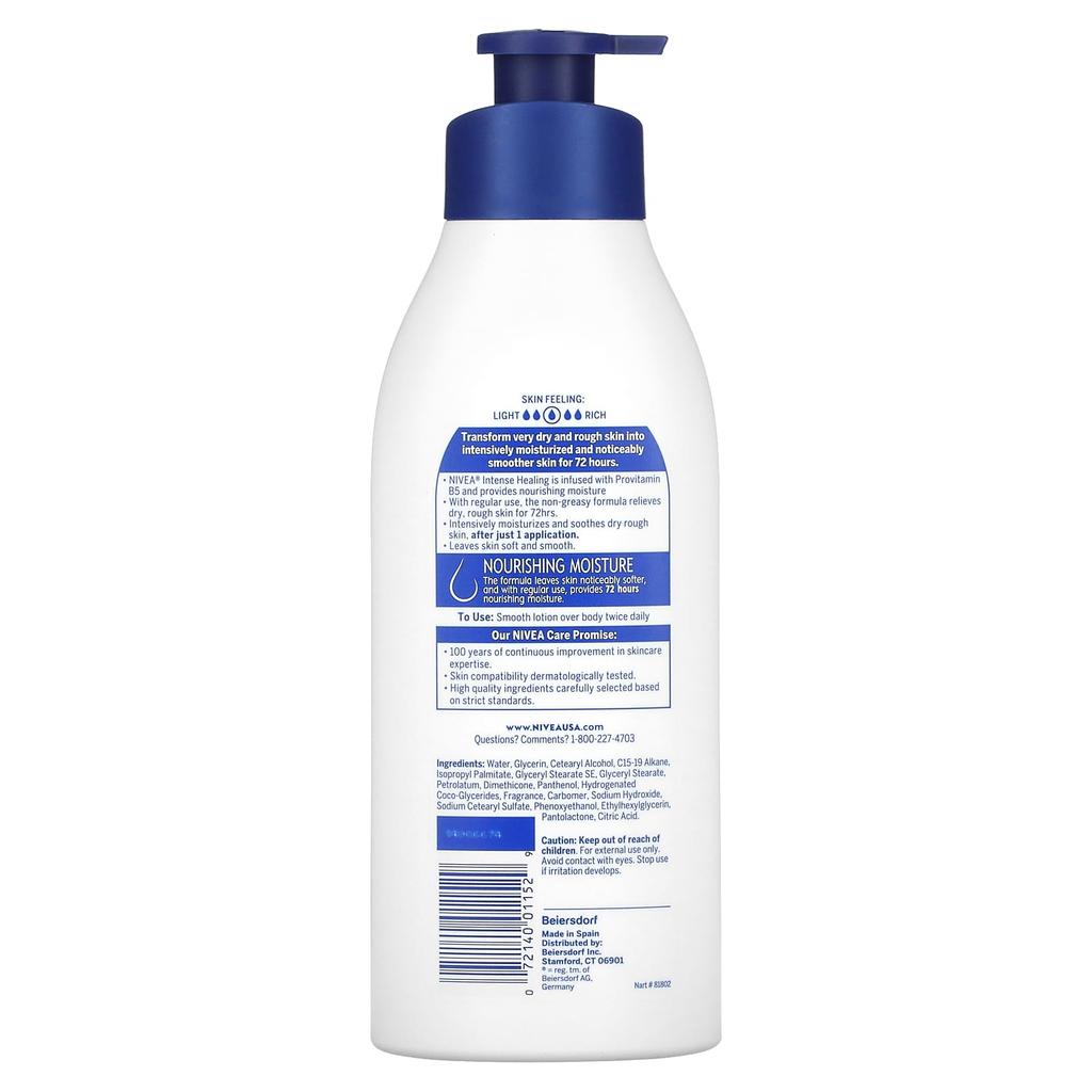 Nivea Extended Moisture, Body Lotion, Dry To Extremely Dry Skin, 16.9 Fl Oz (500 Ml)