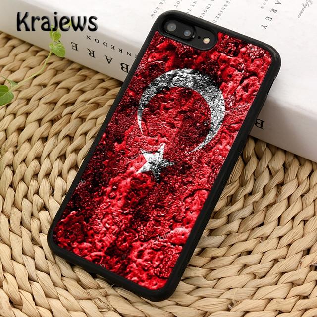 Krajews Republic Turkey Flag Ankara For iPhone 17 Air 16 Phone Case Cover 15 14 plus 12 13 pro max Fundas