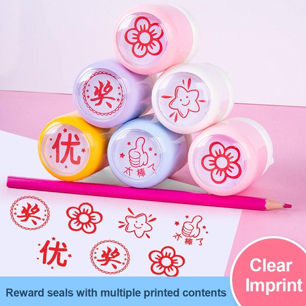 Сделай сам Образовательный штамп Декор фотоальбома Наградная печать Высококачественный штамп для комментариев Школа