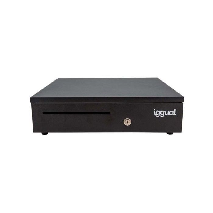 Iggual IRON-35 Black Cash Drawer