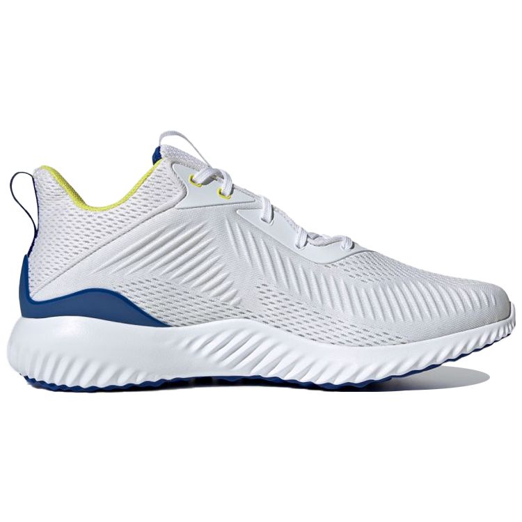 Adidas Alphabounce EK White Royal Yellow Men Sneakers Cloud-White Royal-Blue Shock-Yellow GY5083