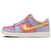 Кроссовки Dunk Low Розово-фиолетовые Лазерно-оранжевые GS DH9765-500
