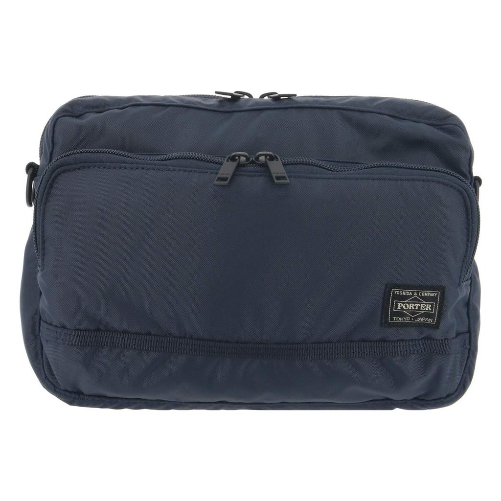 PORTER Flash Shoulder Bag Black Made in Japan 689-05949 Nylon Canvas