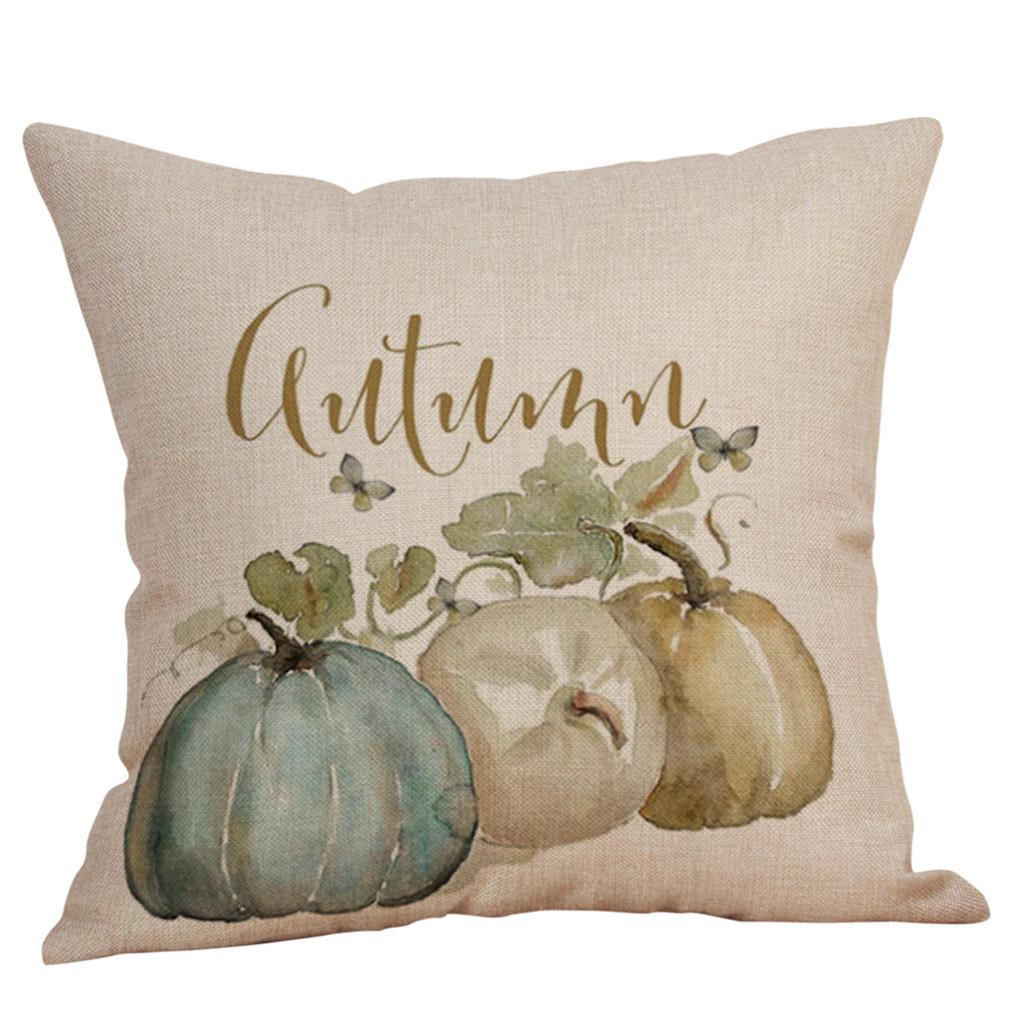 Halloween Cases Linen Sofa Cushion Cover Home Decor
