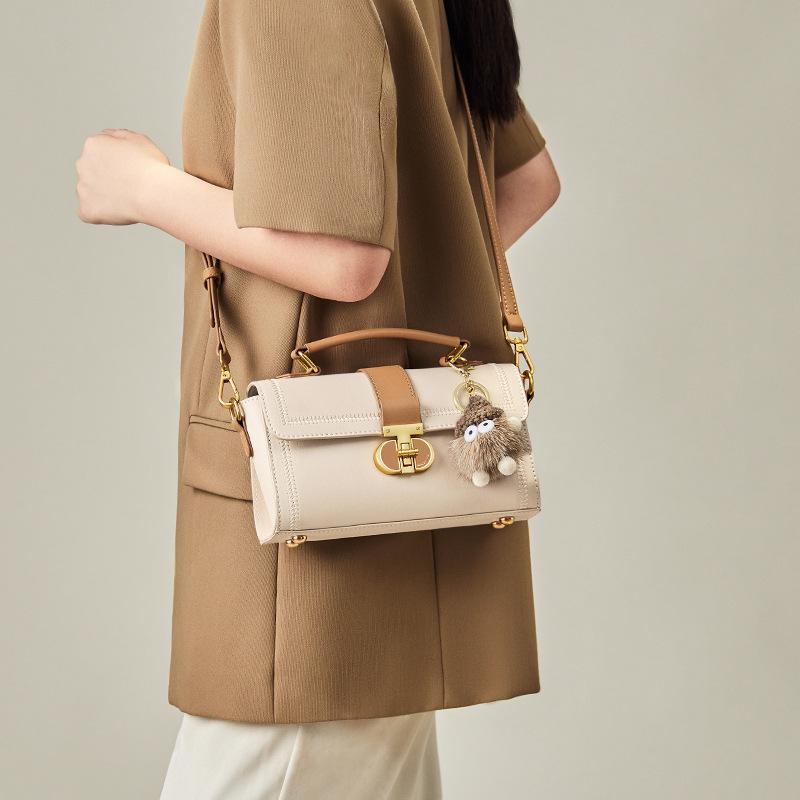 Миссис. Сумка Qiao 2025 Новая сумка через плечо Женская сумка Осень-Зима Натуральная кожа 520 Подарок для девушки Супер популярная маленькая сумочка