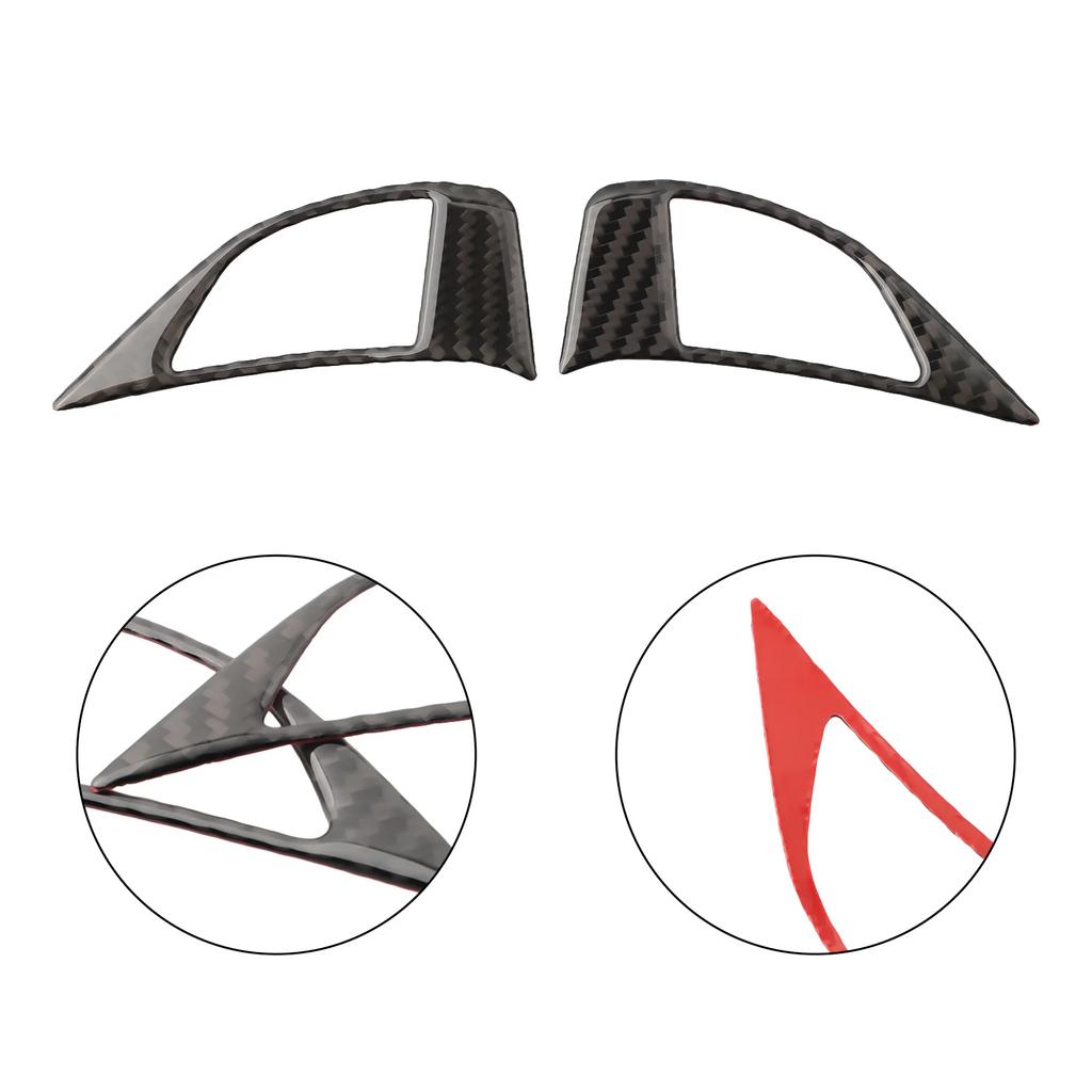 Car Parts High Qualit Material Brand New Steering Wheel Performance/Custom 2pcs Carbon Fiber Interior Steering