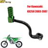 Ножная педаль для мотоцикла, рычаг переключения передач для Kawasaki KX250 KX 250 2003 2004 2005 2006 2007, грязевой питбайк, бесплатная доставка