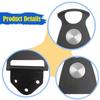 Solid Material Rotatable Quick Hang Hook Electrician Waist Belt Pouch  Daily Repair Scenarios